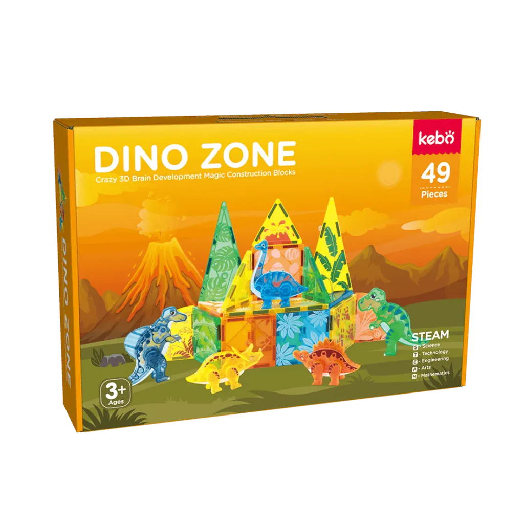 MAGNETIC TILES DISNOSAURI 49PZ