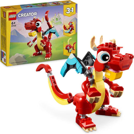 LEGO 31145  CreatorDrago rosso