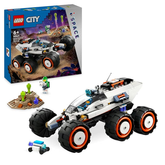 LEGO City Space Rover esploratore spaziale e vita aliena