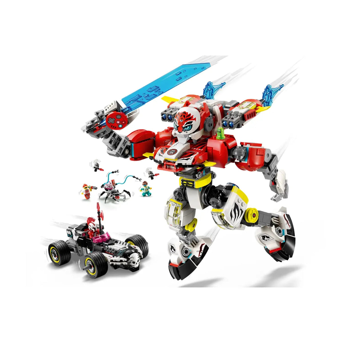 lego 71497 DREAMZzz Mech tigre di Cooper e Bolide di Zero
