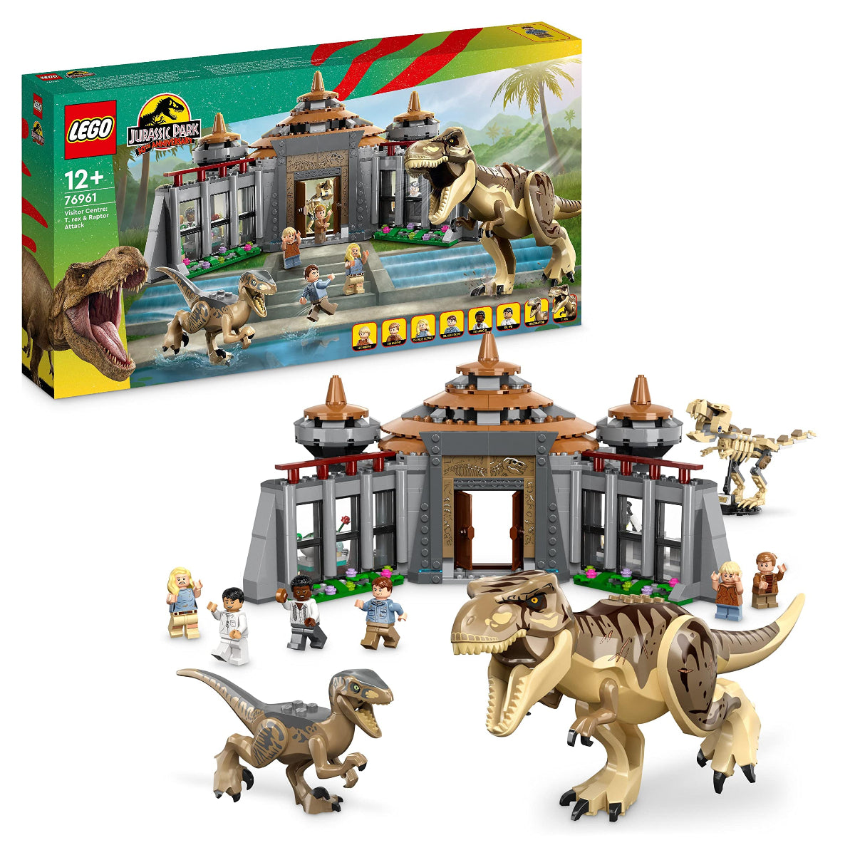 LEGO CENTRO VISITATORI ATTACCO T REX