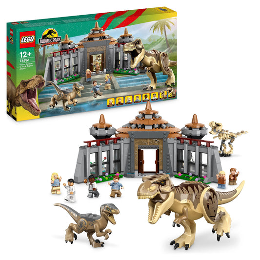 LEGO CENTRO VISITATORI ATTACCO T REX