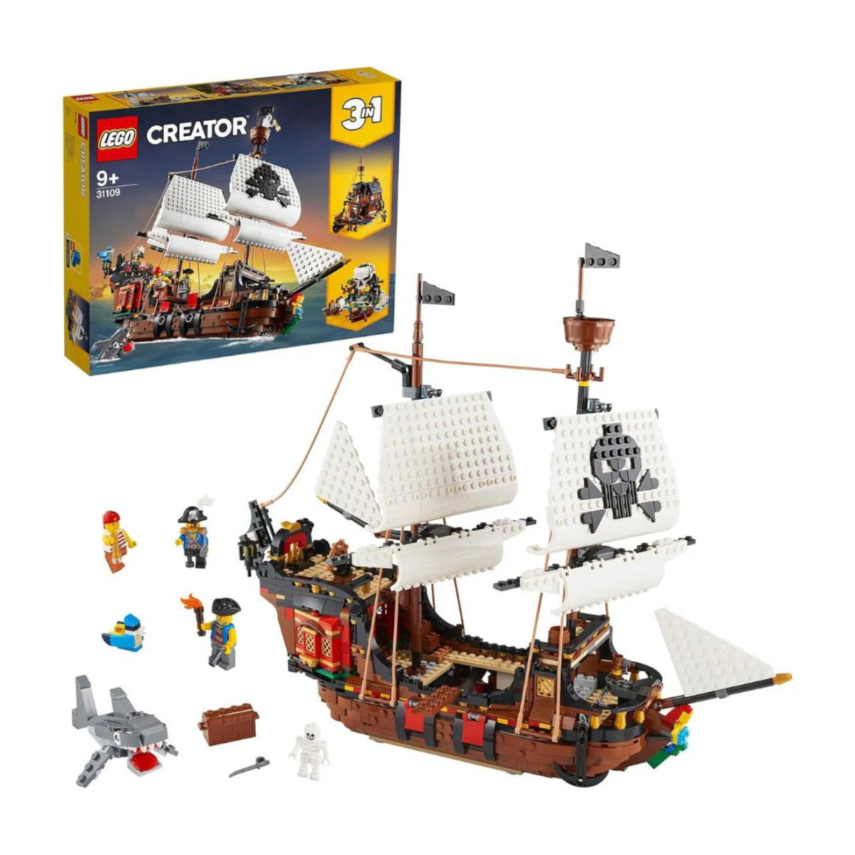 LEGO 31109 GALEONE DEI PIRATI