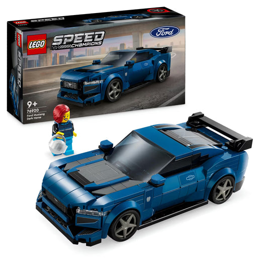 lego 76920 Speed ChampionsAuto sportiva Ford Mustang Dark Horse