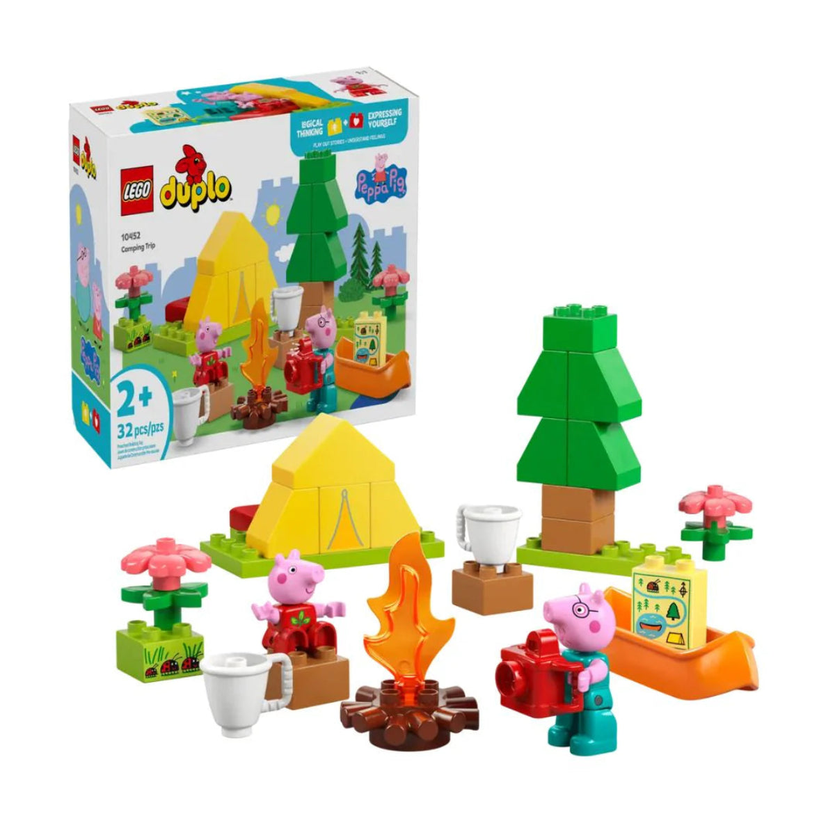 DUPLO 10452 Peppa Pig Gita in campeggio
