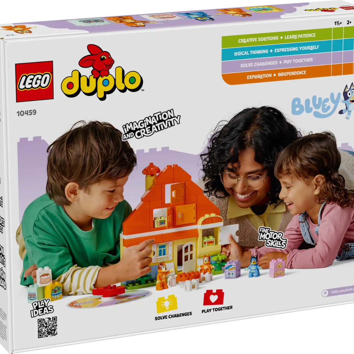 DUPLO 10459 Casa della Famiglia di Bluey con gioco di memoria