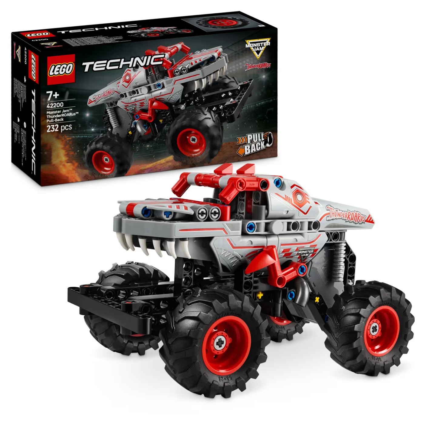 LEGO 42200 TechnicPull-back Monster Jam_ ThunderROARus_