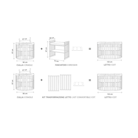 Cuoricini kit trasf. Leonardo naturale (lista n Samanta)