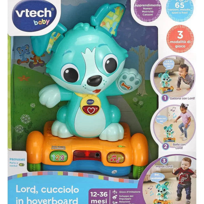 V-TECH Lord cucciolo in hoverboard