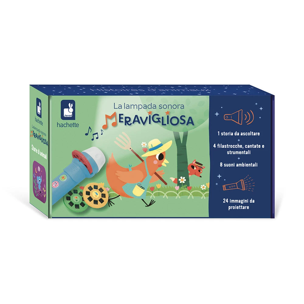 LAMPADA SONORA MERAVIGLIOSA ANIMALI J04685