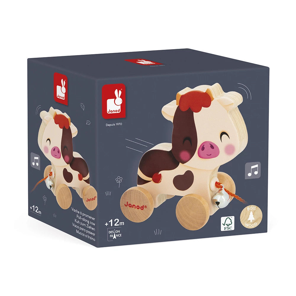 FATTORIA - MUCCA A TRAINO