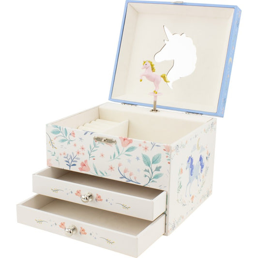MUSICAL BOX THE UNICORN 2 TIROIRS