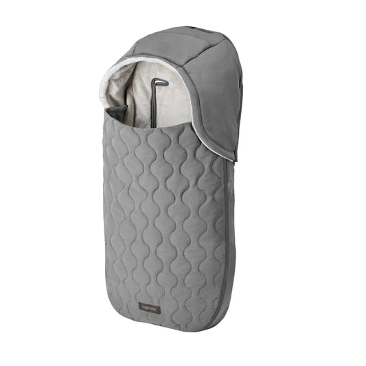 NEW BORN FOOT MUFF GREY (Lista N Ginevra - 12622)