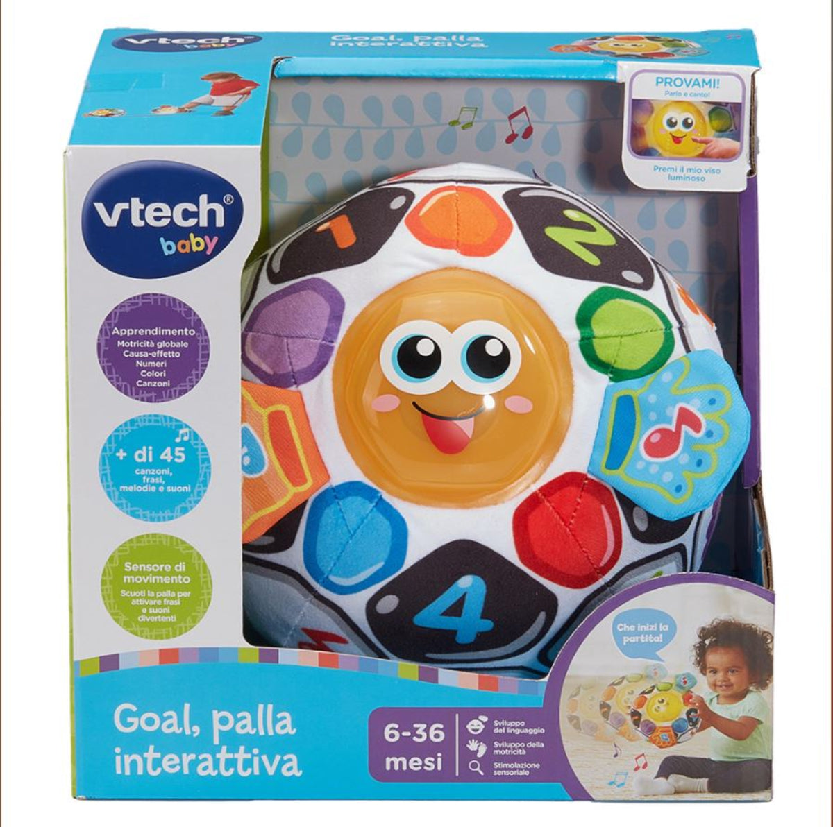 V TECH Goal, palla interattiva