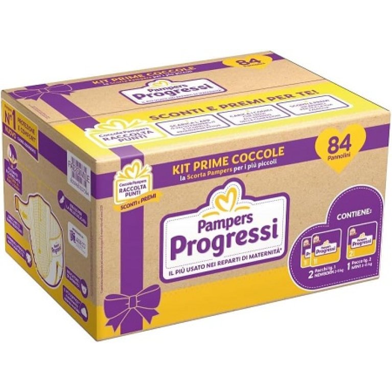 Pampers progressi kit prime coccole (lista n B&A - 12404)