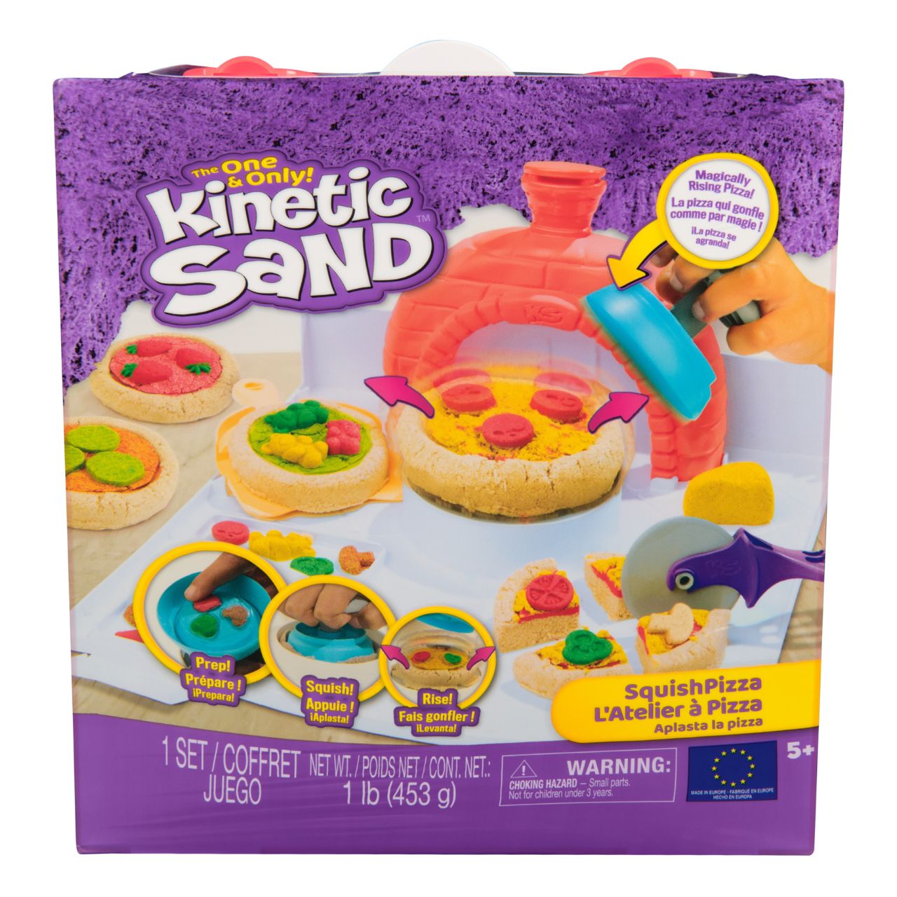 Sabbia cinetica Playset Squish Pizza
