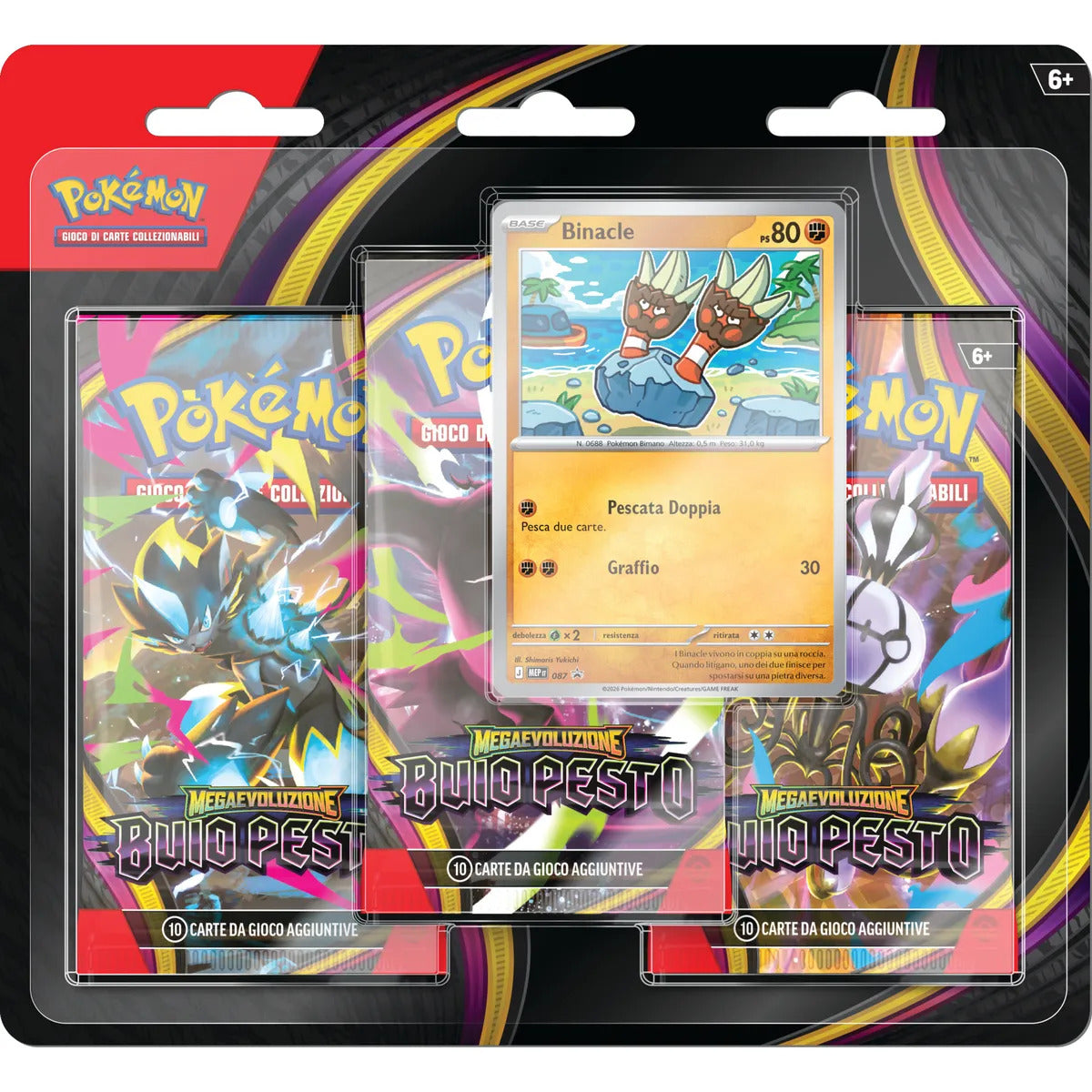 POKEMON BUIO PESTO 3PACK BLISTER