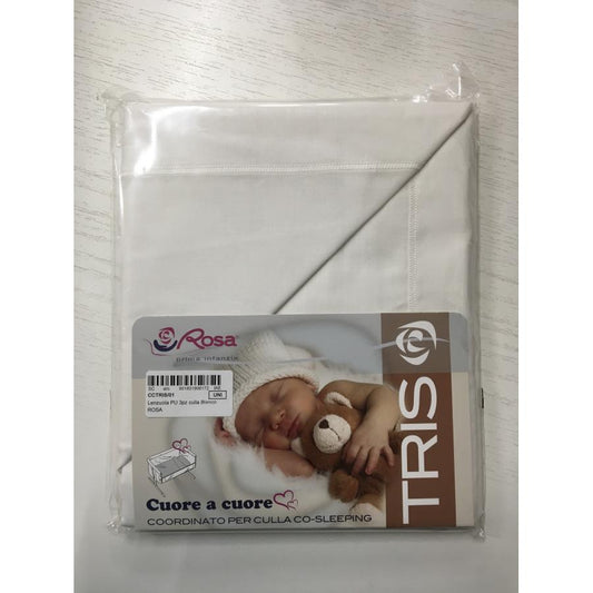 Rosa lenzuolo con angoli per co-sleeping (lista F&A)