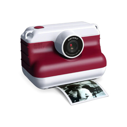 Fotocamera a stampa termica, rossa