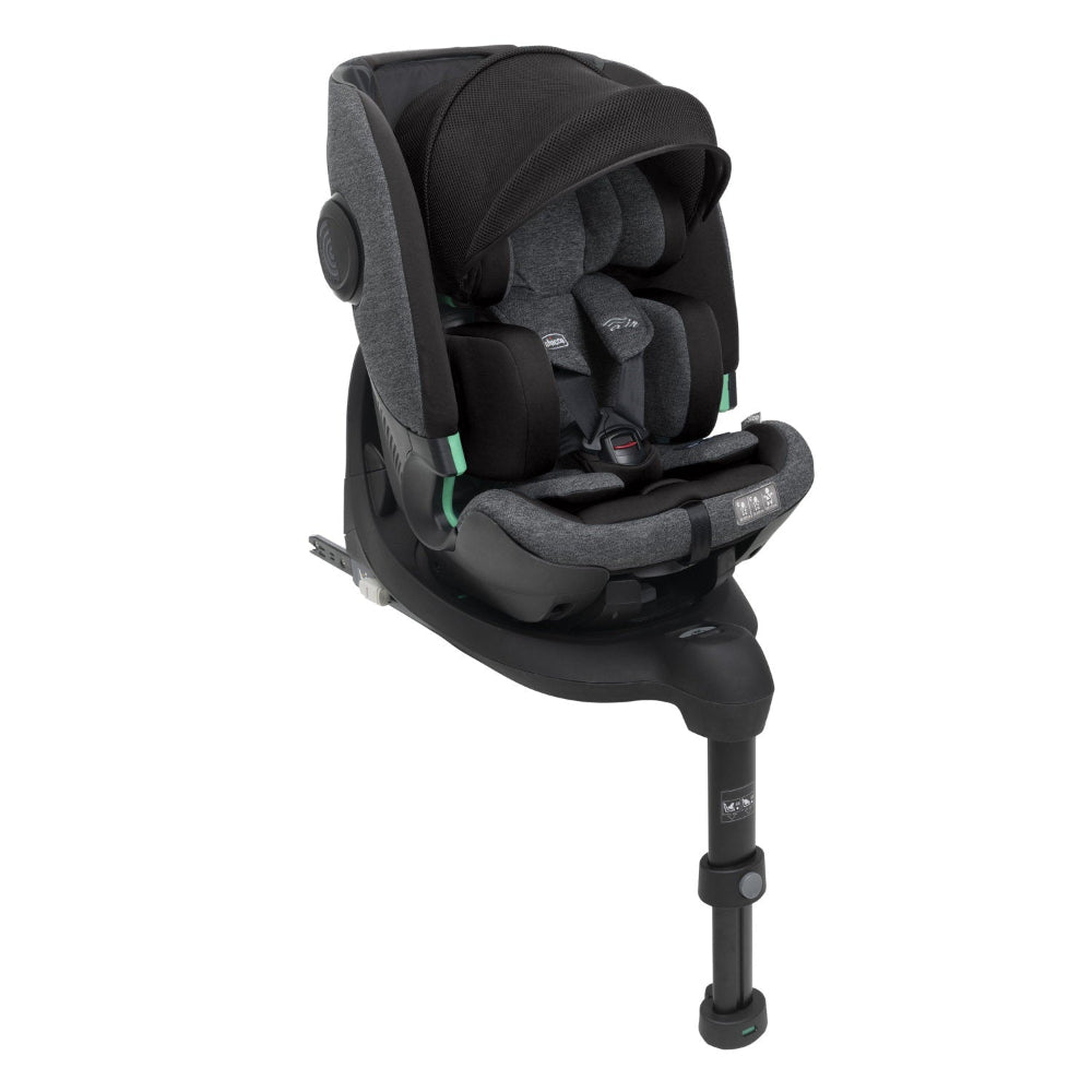 Chicco BI-SEAT I-SIZE AIR W/OUT BLACK MELANGE (lista n Diana)