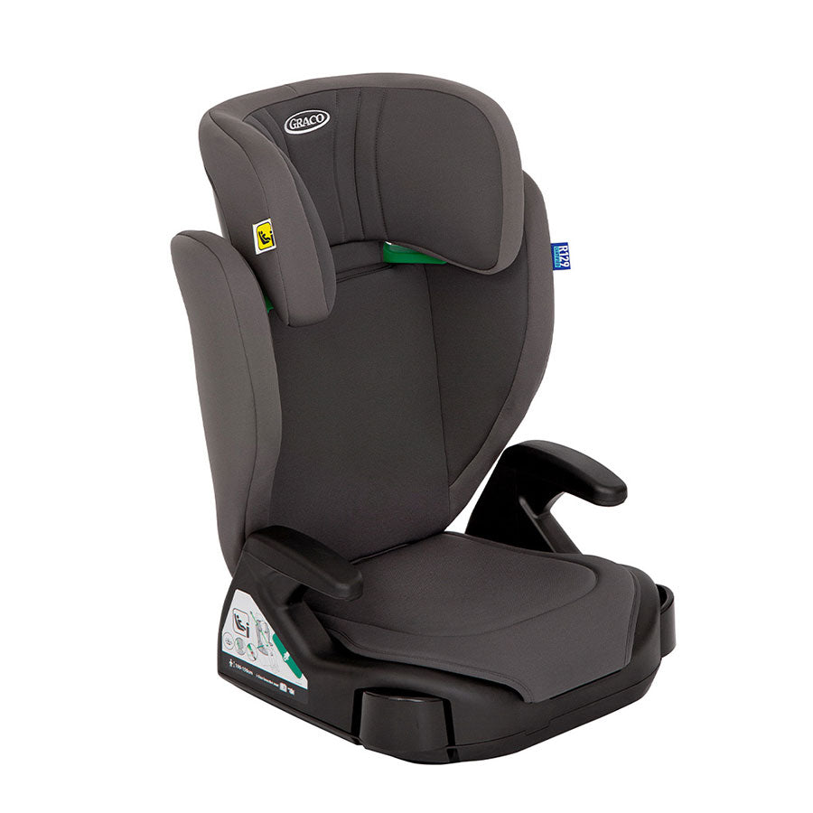 GRACO SEGGIOLINO JUNIOR MAXI ISIZE IRON 100-150CM