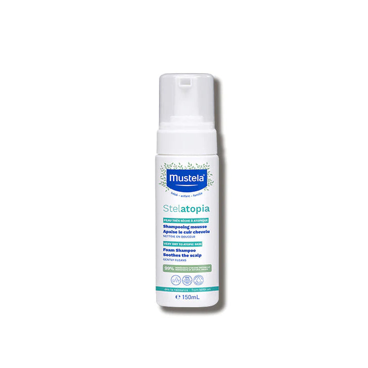 MUSTELA STELATOPIA SHAMPOO MOUSSE 150 ML.
