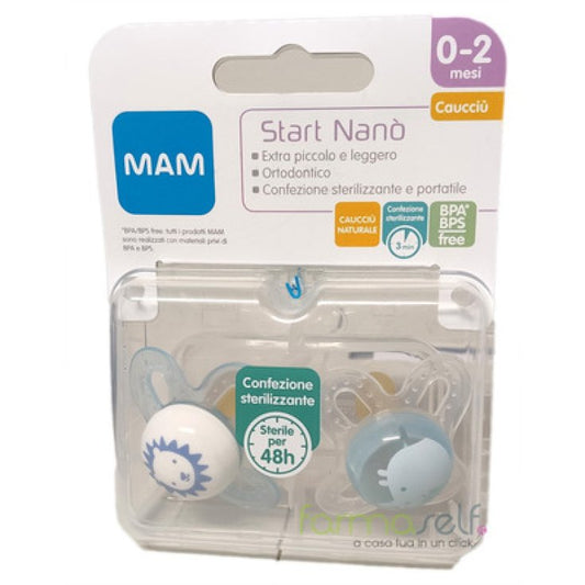 SUCCHIETTI START NANO 0-2 MESI (lista nascita S e F - 12596)