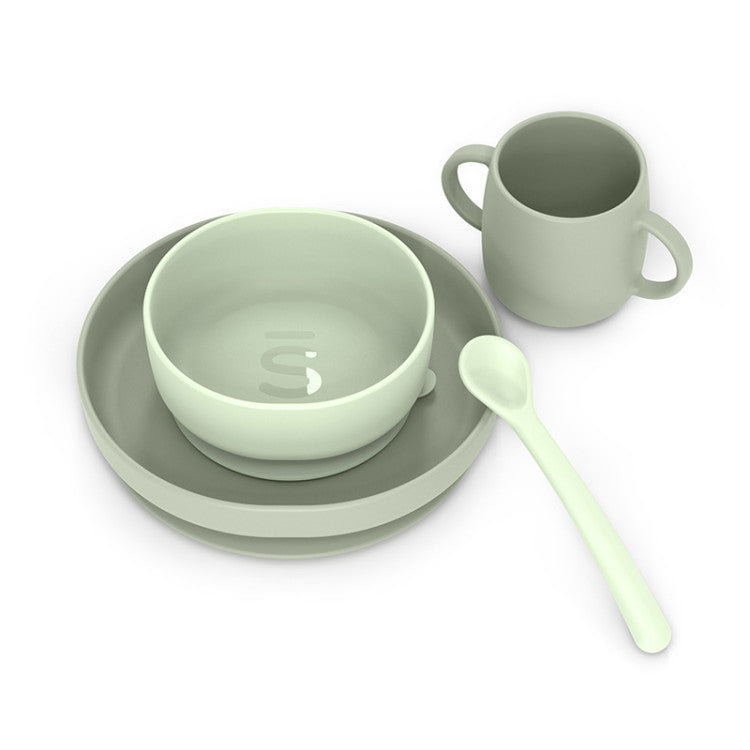 SUAVINEX ESSENCE SET SVEZZAMENTO SILICONE VERDE