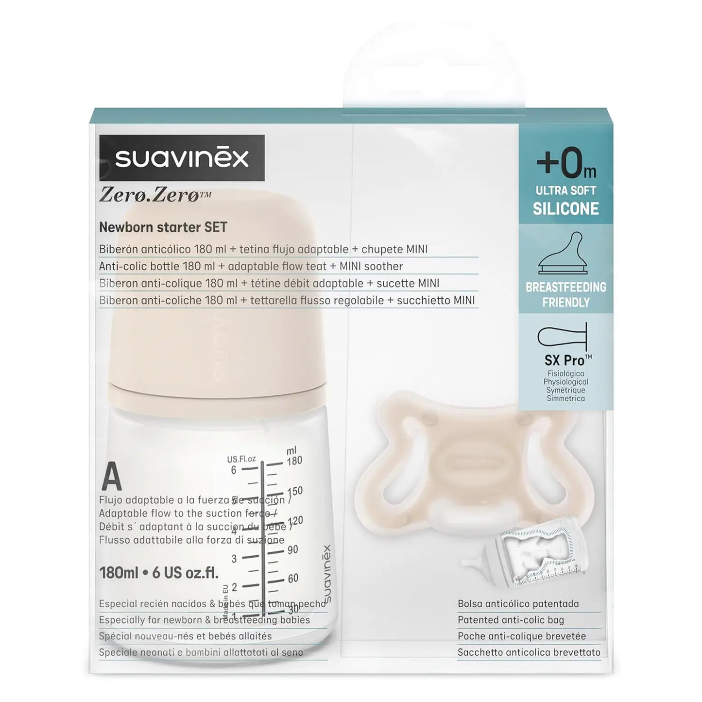 SUAVINEX ZERO.ZERO SET FAIR
