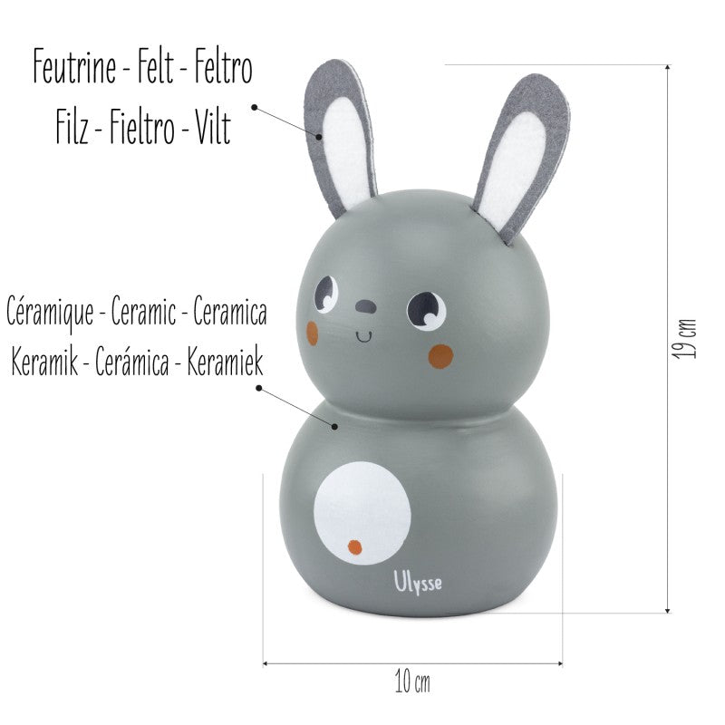 TIRELIRE : LAPIN