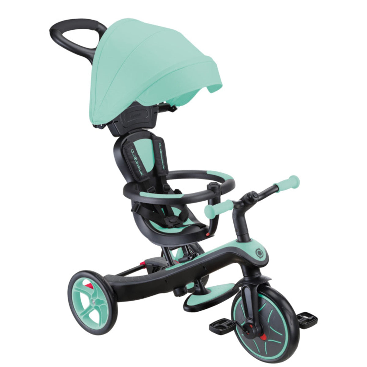 Globber - Explorer Trike 4in1 Deluxe Play - Mint