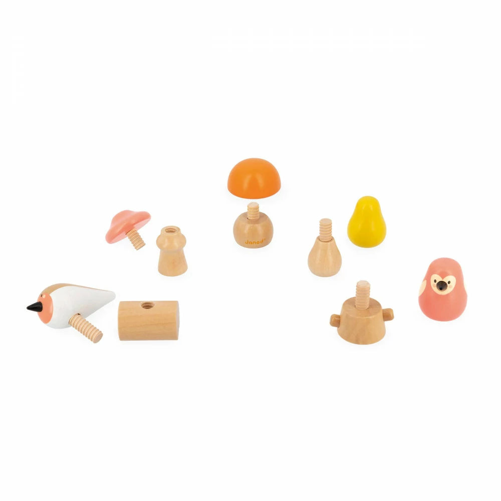 UCCELLINI E FUNGHI DA AVVITARE