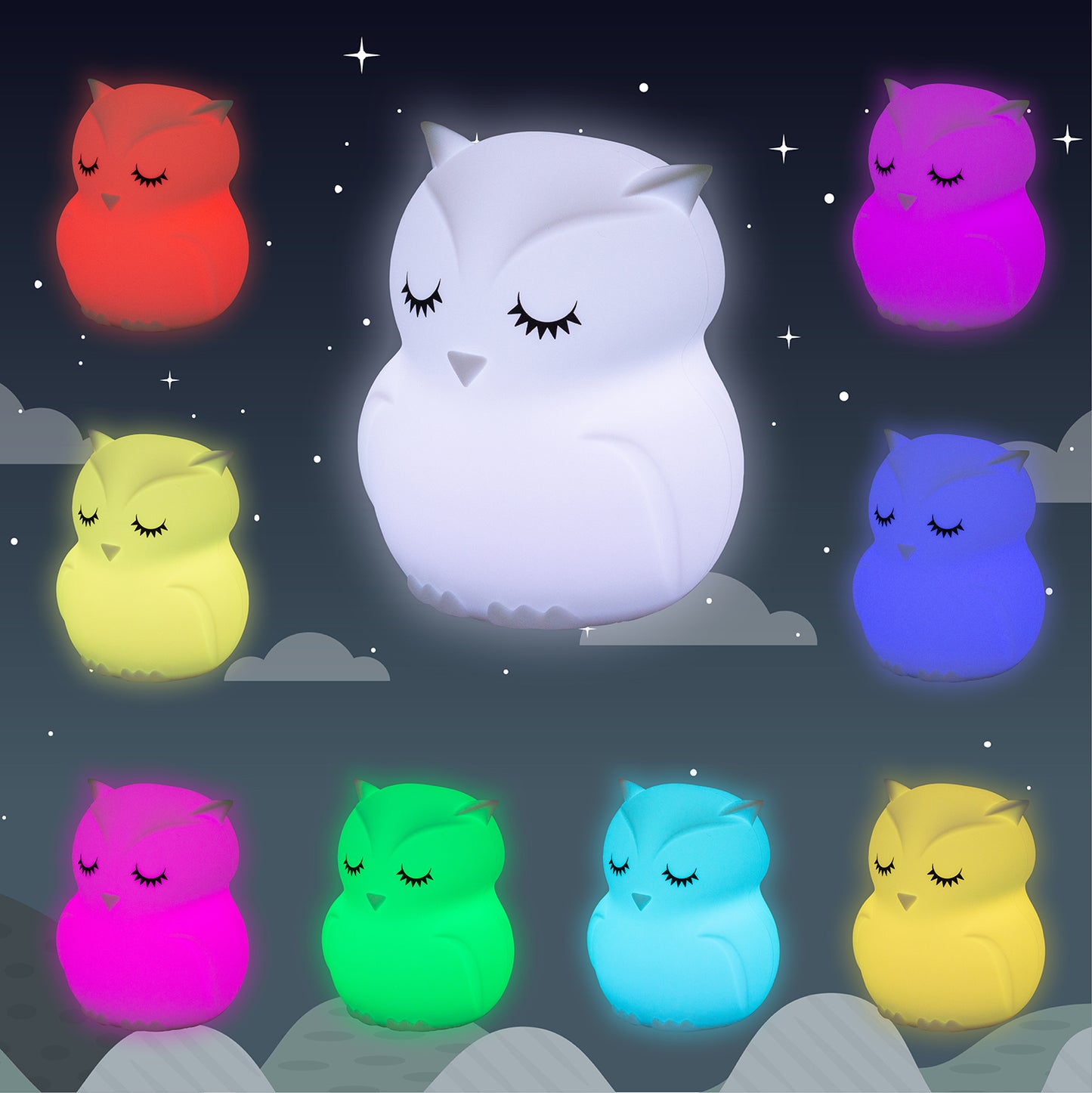 VEILLEUSE : HIBOU PM