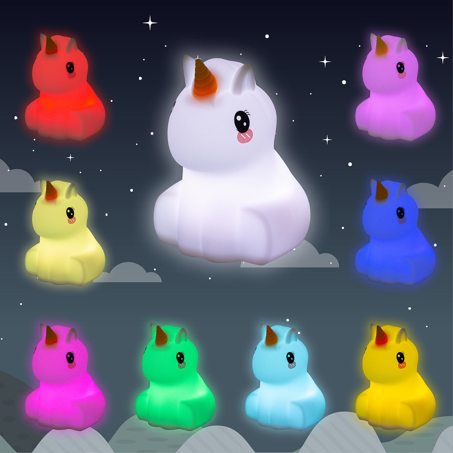 VEILLEUSE : LICORNE PM