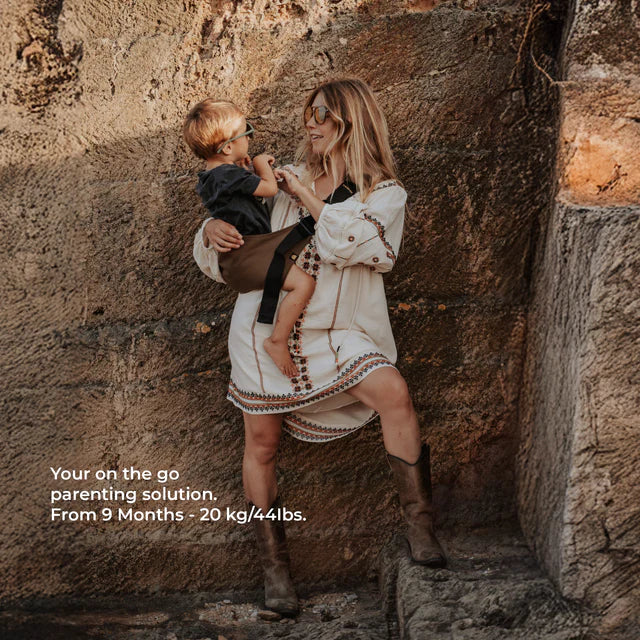 WILDRIDE TODDLER CARRIER MAIN COFFEE BROWN