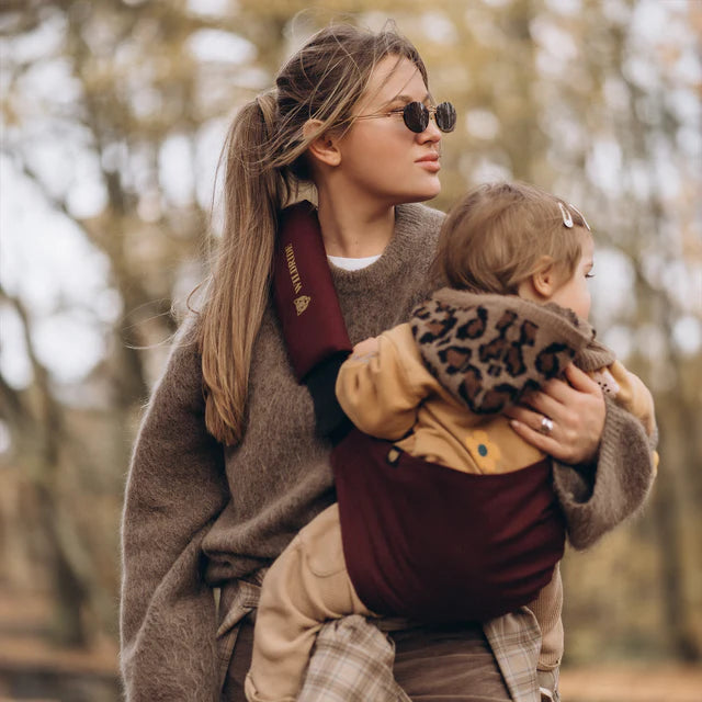 WILDRIDE TODDLER CARRIER MAIN MERLOT DARK RED