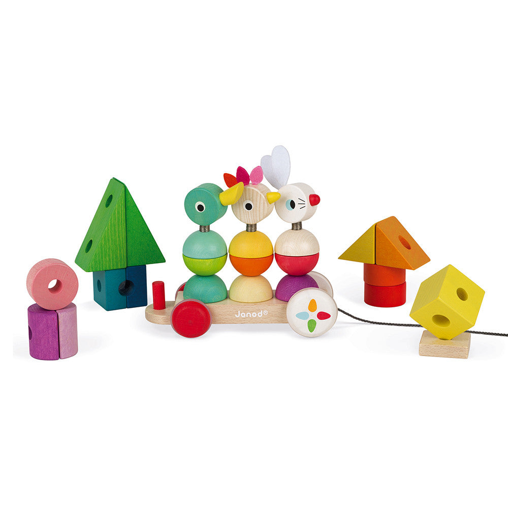 TRENO GIGANTE MULTICOLORE ZIGOLOS J08202