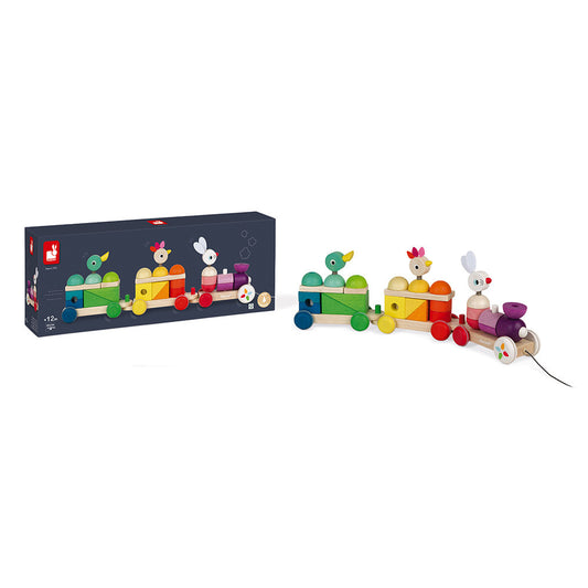 TRENO GIGANTE MULTICOLORE ZIGOLOS J08202