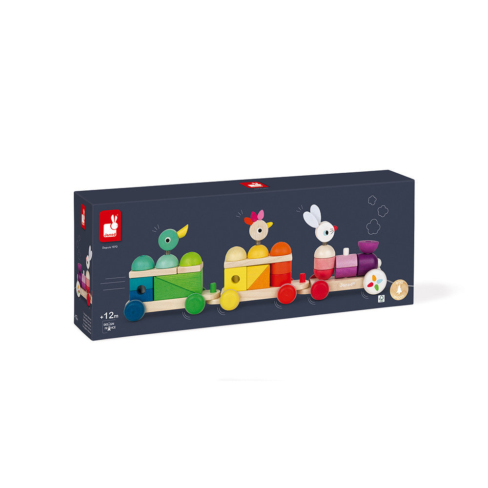 TRENO GIGANTE MULTICOLORE ZIGOLOS J08202