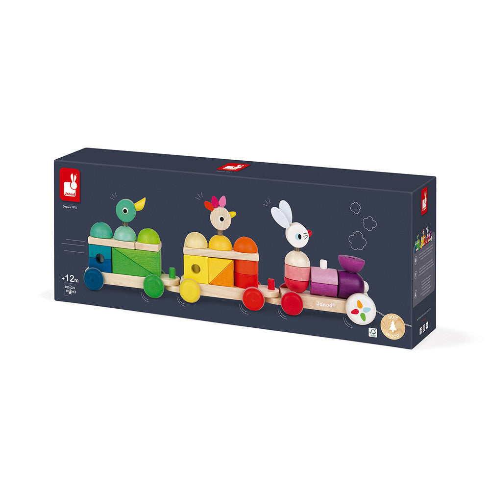 TRENO GIGANTE MULTICOLORE ZIGOLOS J08202