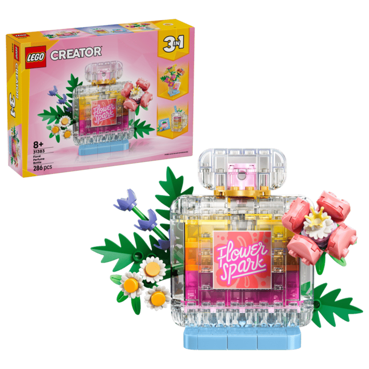 LEGO 31383 Floral Decor Perfume Bottle